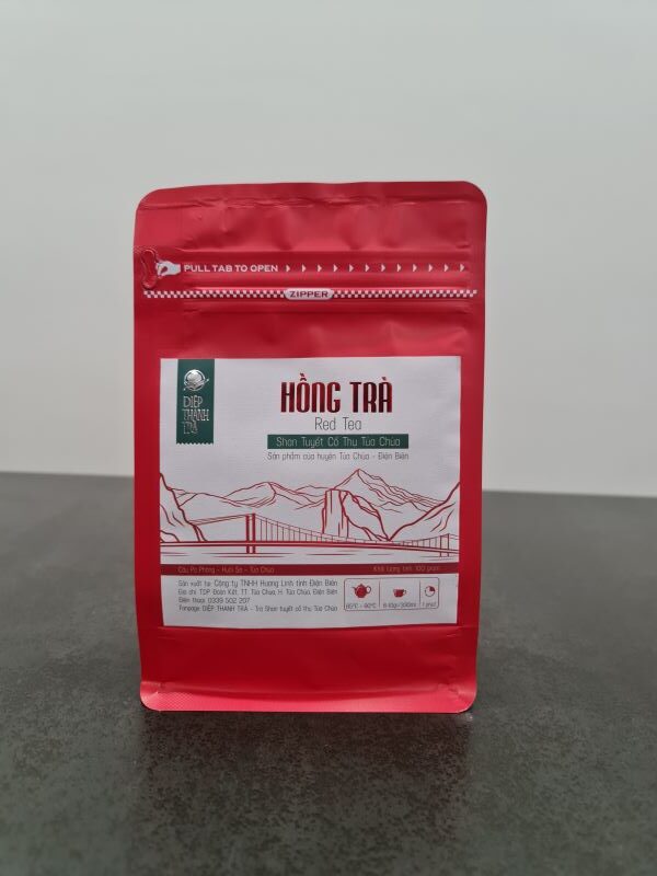 gói Hồng Trà Shan tuyết Sính Phình - Tủa Chùa