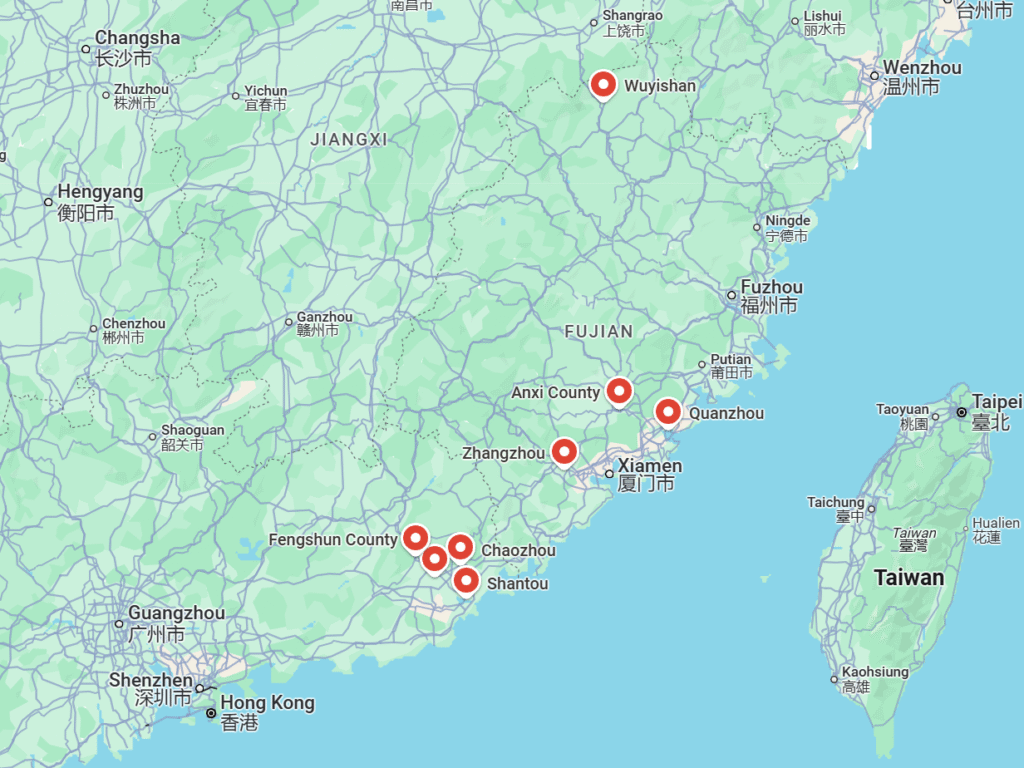 Cái nôi của Gong Fu Cha Triều Châu